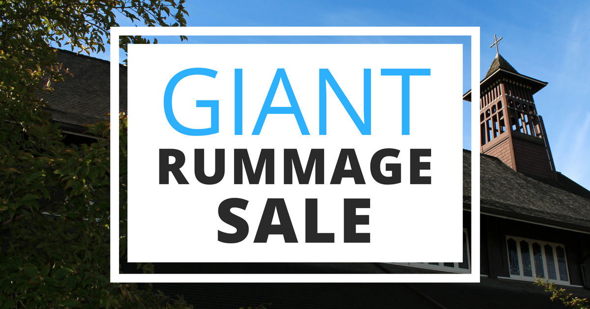 GIANT Rummage Sale at St. Mary's Kerrisdale St. Mary's Kerrisdale